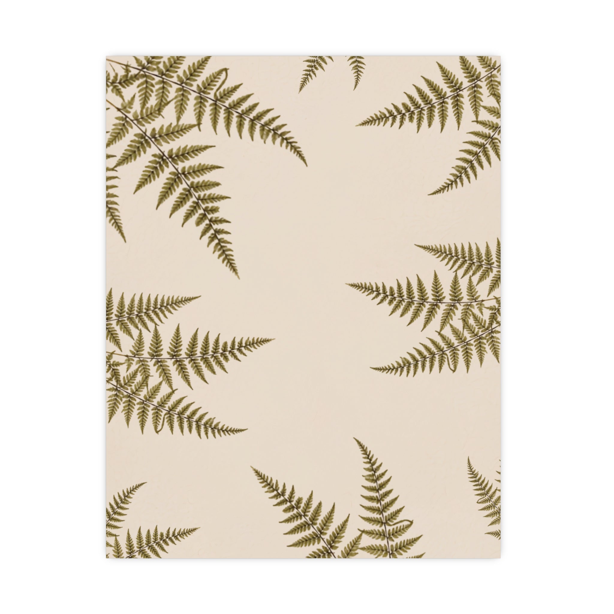 Fern Reverie Botanical Matte Poster — Portrait