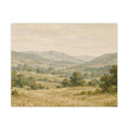 Golden Meadow Matte Poster — Landscape