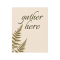 Gather Here Botanical Matte Poster — Portrait