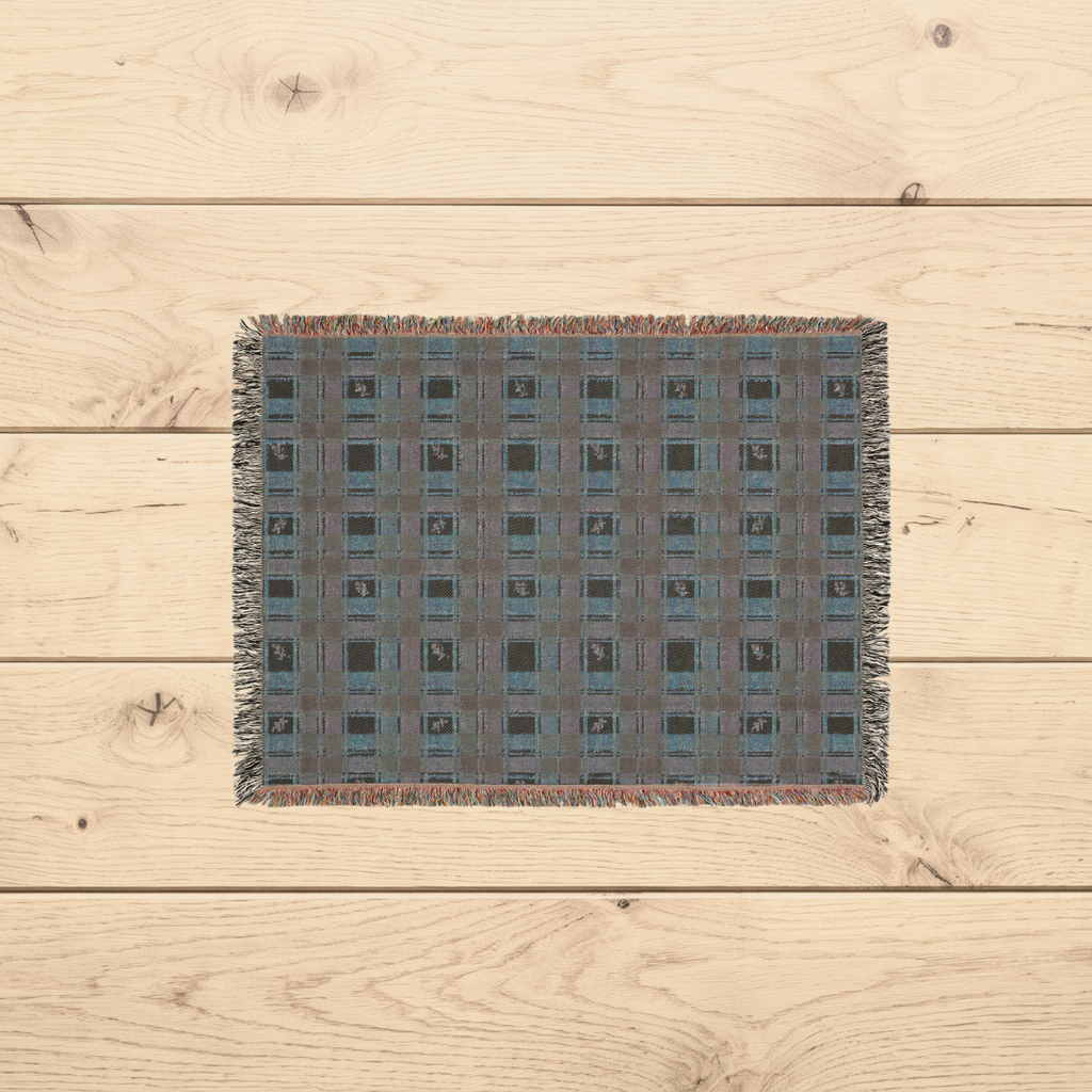 Meadow Plaid Woven Throw Blanket