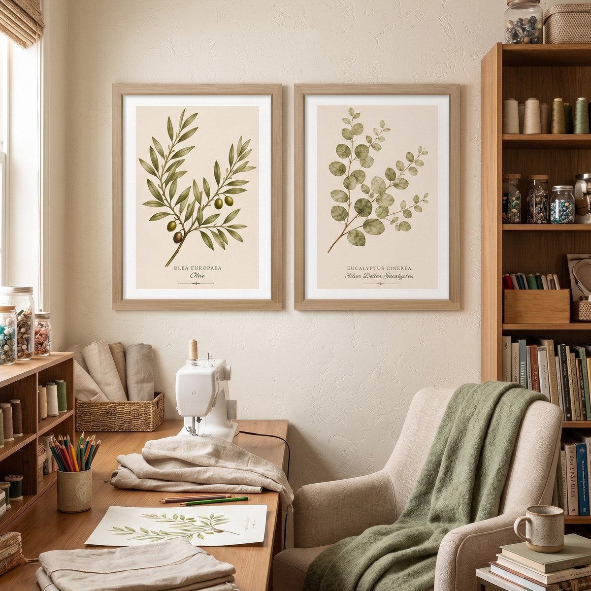 Eucalyptus Study Botanical Art Print