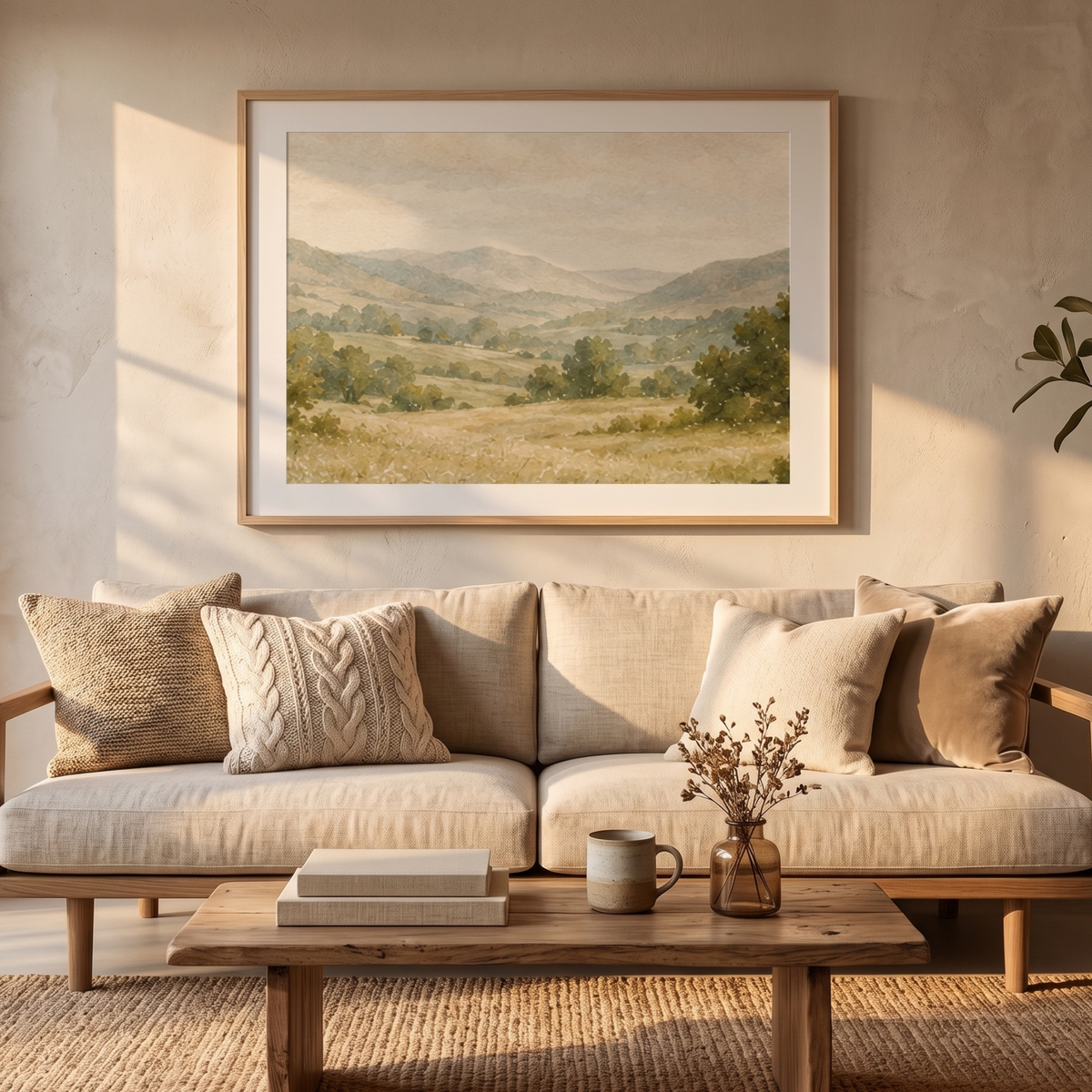 Golden Meadow Art Print