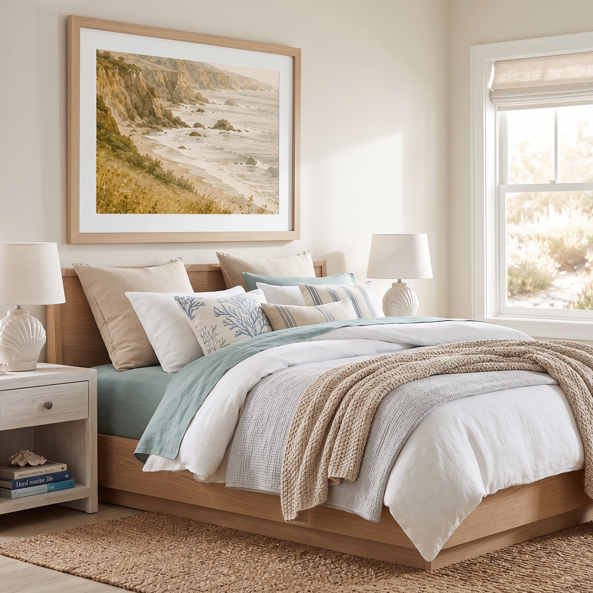 Quiet Coast Art Print